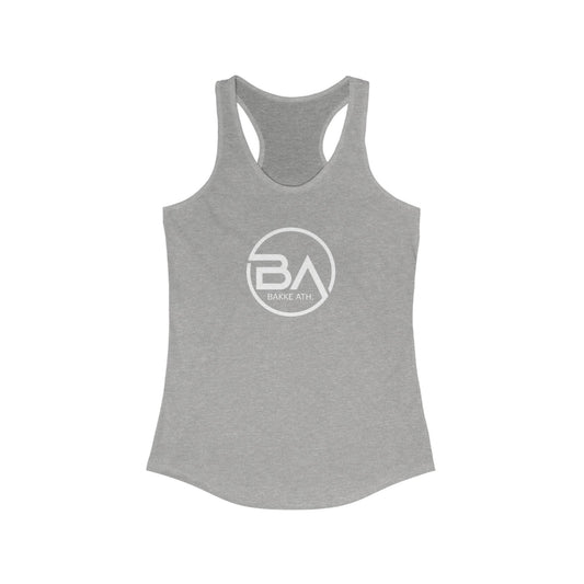 BAKKE ATH. Women's Ideal Racerback Tank - Perfect for Fitness and Casual Wear